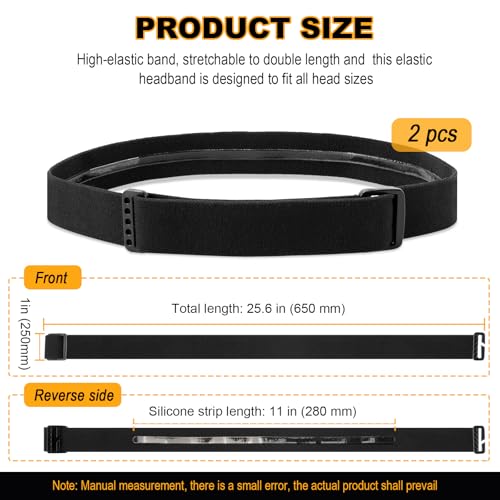 Headlamp Strap Replacement Band - Durable and Adjustable