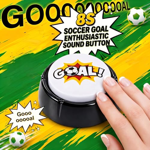 GOOOAALLLLL Celebration Sound Button for Soccer Goals