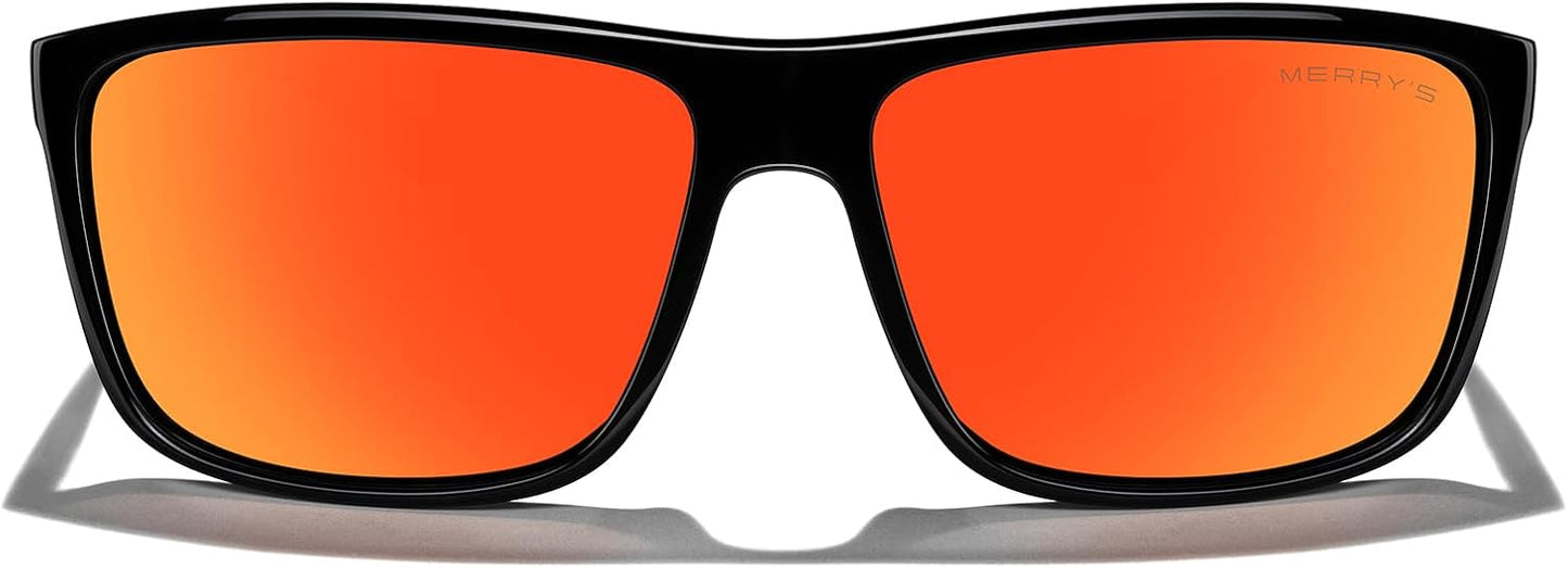 MERRY'S Polarized Sports Sunglasses - UV400 Protection for Men & Women | Ideal for Cycling, Driving & Fishing