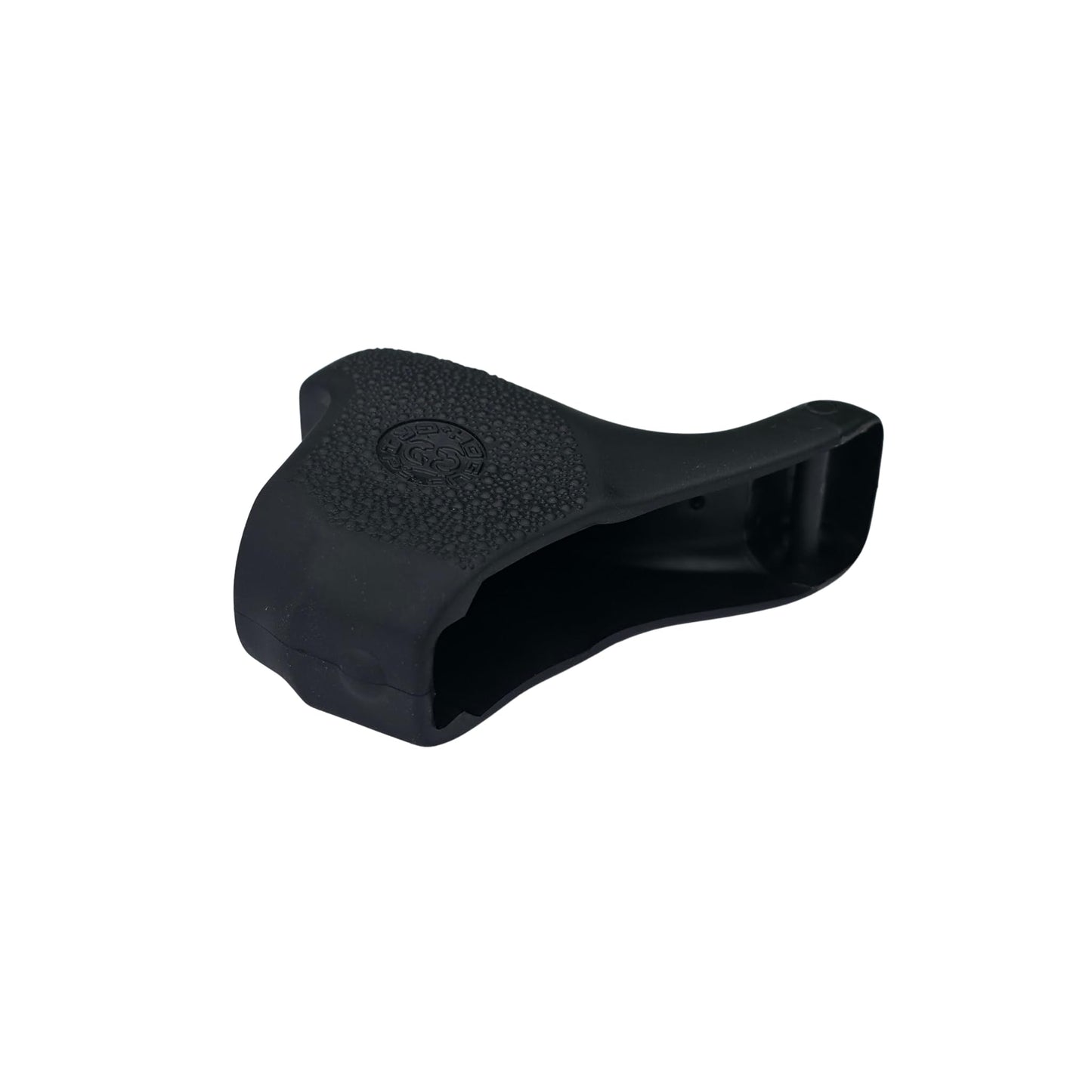 Hogue Ruger LCP .380 with Crismon Trace Laserguard HandAll Hybrid Rubber Grip Sleeve, Black - 18110