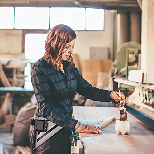 TOPOWN Rafter Square Belt Clip for 7In Rafter Square - Left and Right bidirectional Square Holster EDC Belt Tool Holster Compatible with Rafter Square Holder Clip On Belt The Fastest Quick