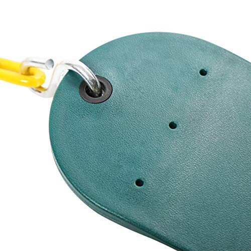 Heavy-Duty Swing Seat - 2 Pack Green with 66" Chain - 250lb Capacity