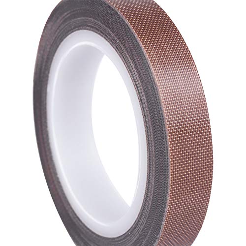 PTFE Teflon Tape for Vacuum Sealers - 1/2-Inch x 33 Feet Heat Resistant