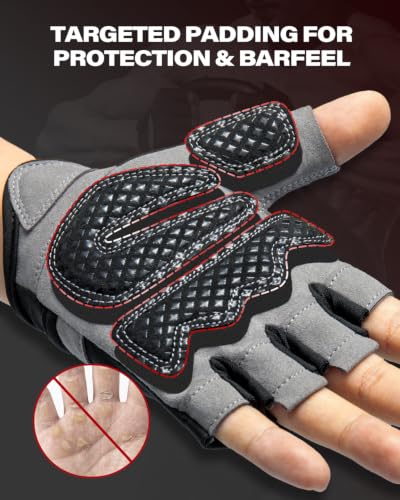 VINSGUIR Workout Gloves for Men and Women, Weight Lifting with