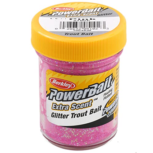 Trout Fishing Dough Bait - Berkley PowerBait Glitter - Rainbow
