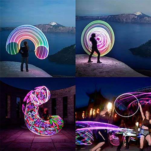 LED Light Up Hoop - 36 Inch Color Changing Fitness Hoop