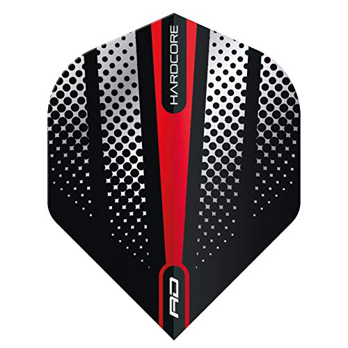Dart Flight Selection Pack - Hardcore Radical Flash Design, 12 Flights