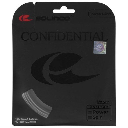Solinco Confidential Tennis String (16L)