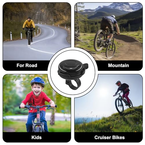 Loud Bicycle Bell for Adult Bikes - Durable Aluminum Alloy