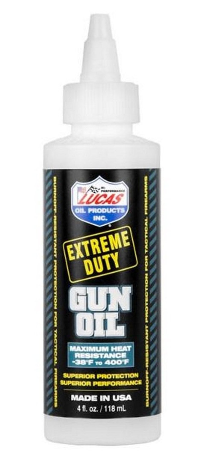 Lucas Extreme Duty 4oz Gun Oil 10877 & Grease Tube 10889