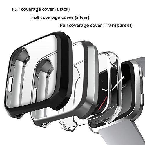 Screen Protector Case for Fitbit Versa Lite Edition - Clear