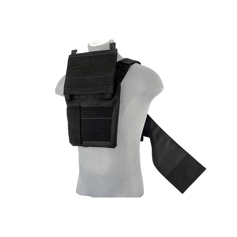 Lancer Tactical Lightweight Adaptive Recon Airsoft Tactical Vest w/Quick Detach Buckle-One Size Adjustable Customizable Fit