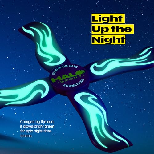 Glow-in-the-Dark Boomerang for Kids & Adults - Perfect Outdoor Toy