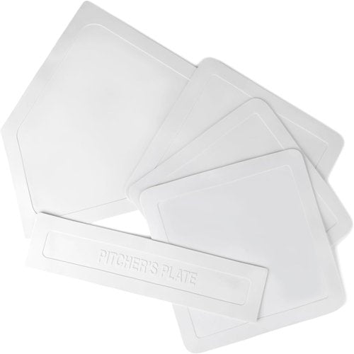 Champion Sports Throw Down Base Sets - Durable Baseball & Softball Training Bases for Indoor/Outdoor Use