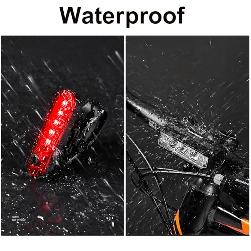 Bright Bike Light Set for Night Riding,LED Bicycle High Beam Low