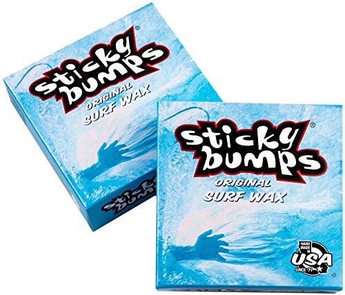 Cool/Cold Surf Wax - Long-Lasting, Non-Toxic Surfboard Wax (Pack of 2)