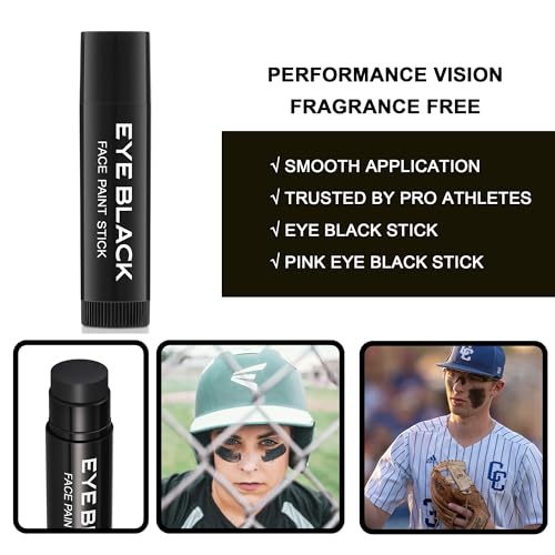 Anti-Glare Baseball Eye Black Stick - Waterproof & Easy to Apply