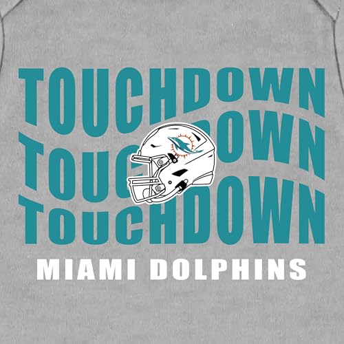 NFL Baby Long Sleeve Bodysuits 2-Pack - Miami Dolphins, 0-3 Months