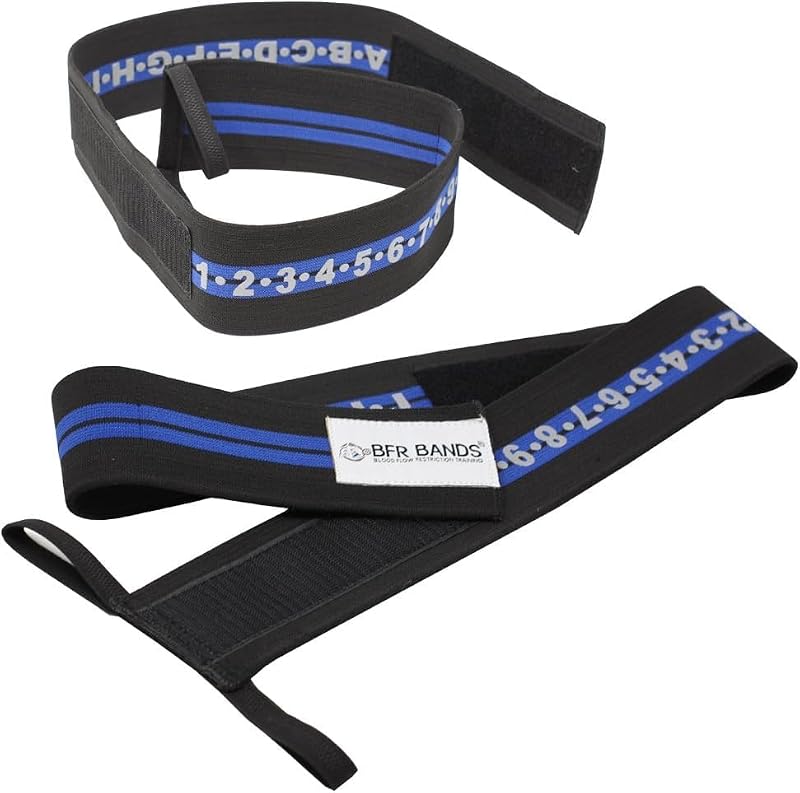 Occlusion Training Bands for Legs & Calves - Black, 3 Inch
