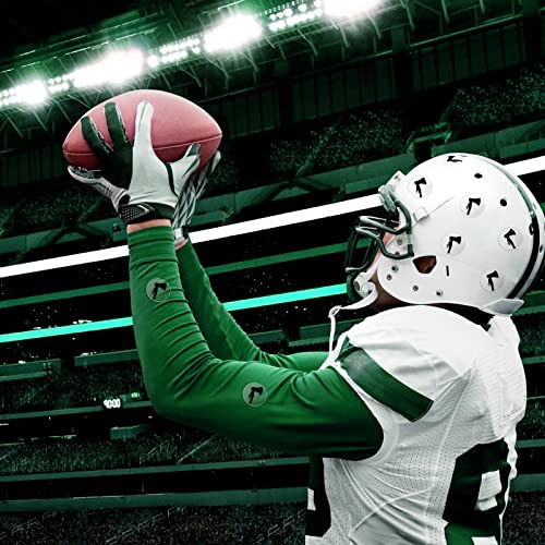 Football Helmet Decals - 200 Pcs Black on Clear Hatchet