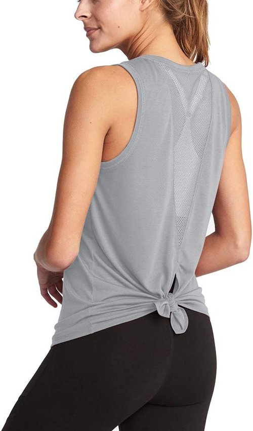 Bestisun Athletic Workout Shirts - Breathable Mesh Dance Tops for Women | Yoga Apparel