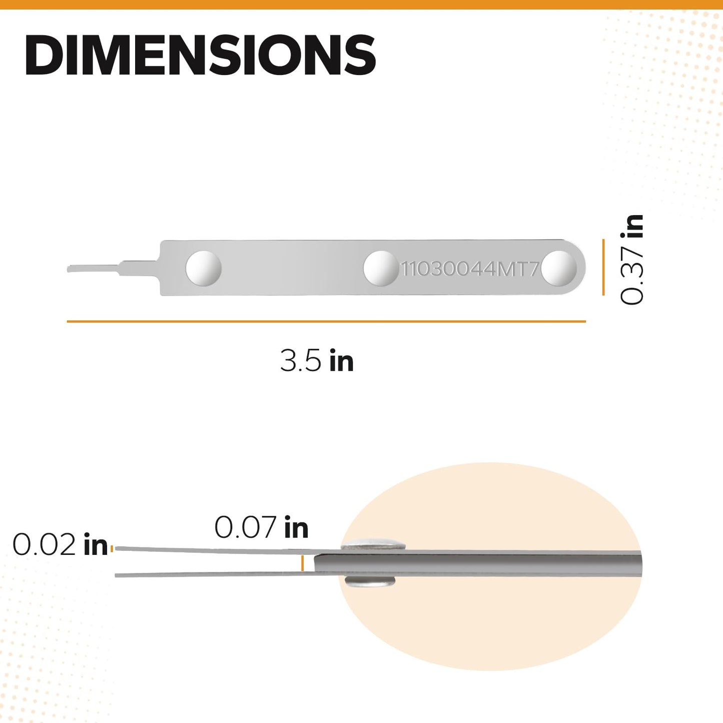 11-03-0044 Mini-Fit Jr Extraction Tool for Molex pin Extractor | ATX Pin Removal Tool & Crimped Terminal Extractor | Connector Accessories for 14-30 AWG Cables, Soldering and Electrical Repairs