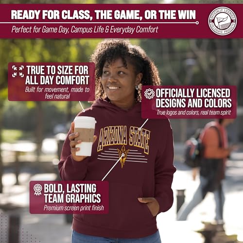 NCAA Overtime Classics Hooded Sweatshirt Men Women - Campus Colors