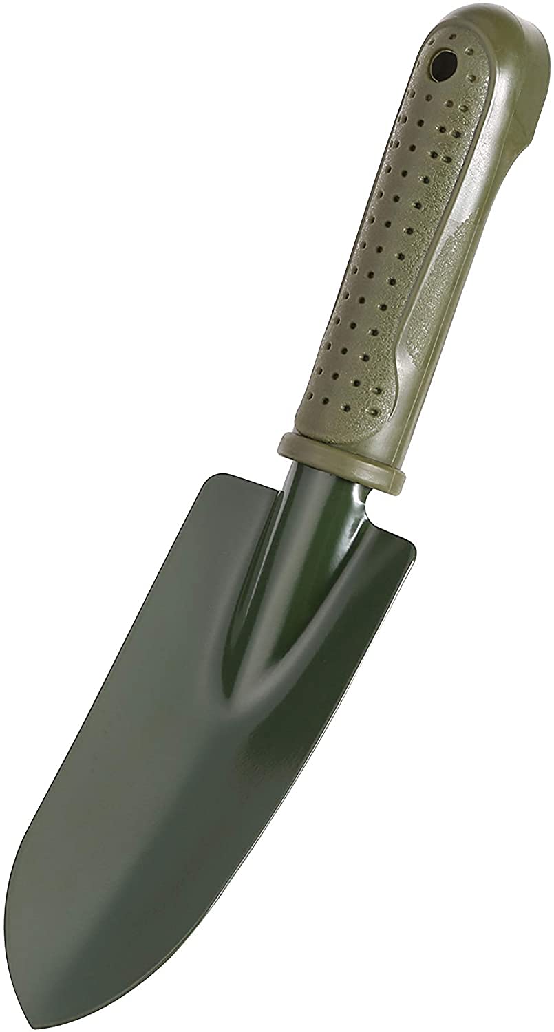 3 in 1 Garden Tool Shovel for Digging Gardening Trowel for Lawn Planting Alloy Spade Plastic Handle Anti Slippery