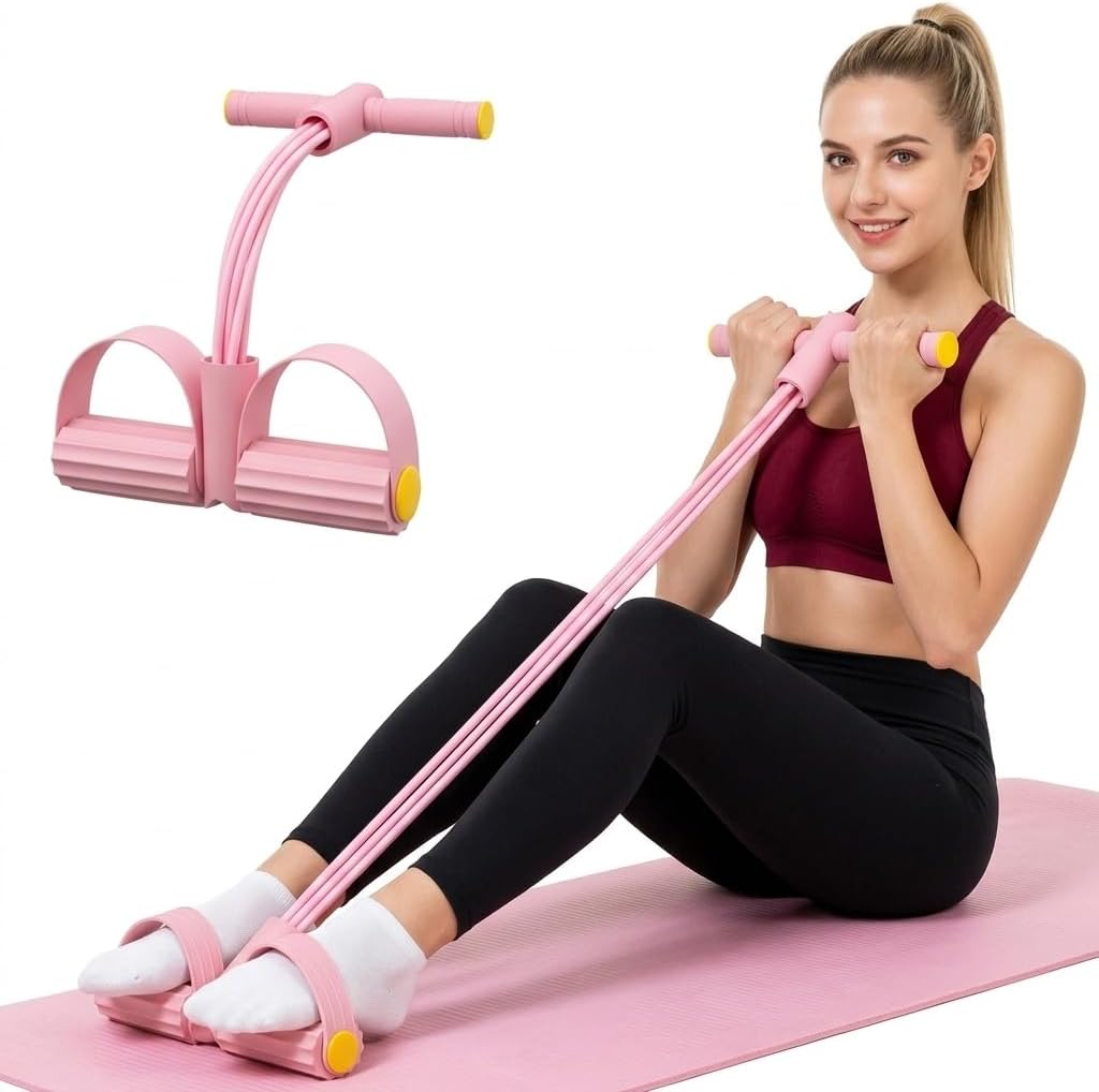 Multifunctional Resistance Band by Skiennix - Heavy-Duty TPE Tubes for Full Body Workouts | 4/6/8 Tubes