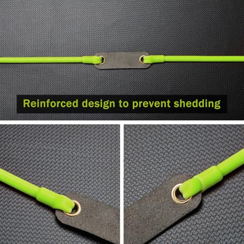 Slingshot Replacement Bands - 2 Pcs Green Heavy Pull