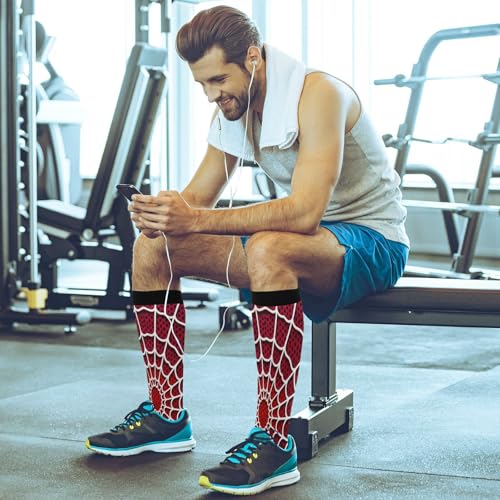 Dussdil Compression Socks for Women & Men Multi 02 - Knee High Athletic Socks