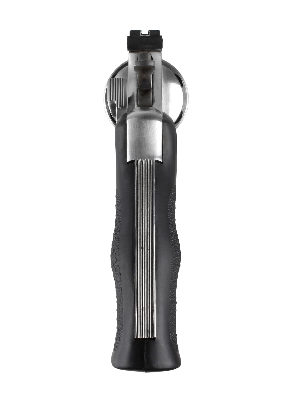 Hogue OverMolded Rubber Monogrip for S&W N Frame, Square Butt Revolver Grip, Black - 29000