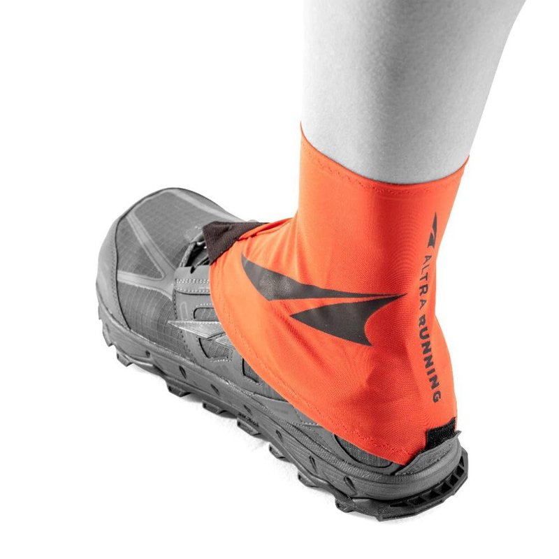 ALTRA Unisex Trail Gaiter, Orange/Black, Large