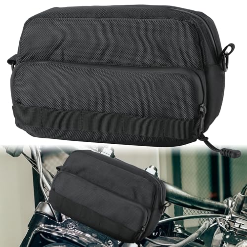 Universal Motorcycle Handlebar Bag Waterproof Storage for Bikes & ATV