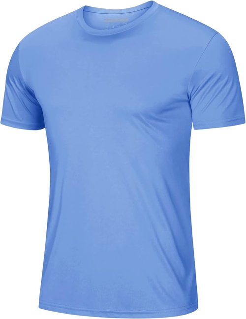 MAGCOMSEN Men's UPF 50+ Quick-Dry Athletic T-Shirt - Perfect for Running, Swimming & Workouts