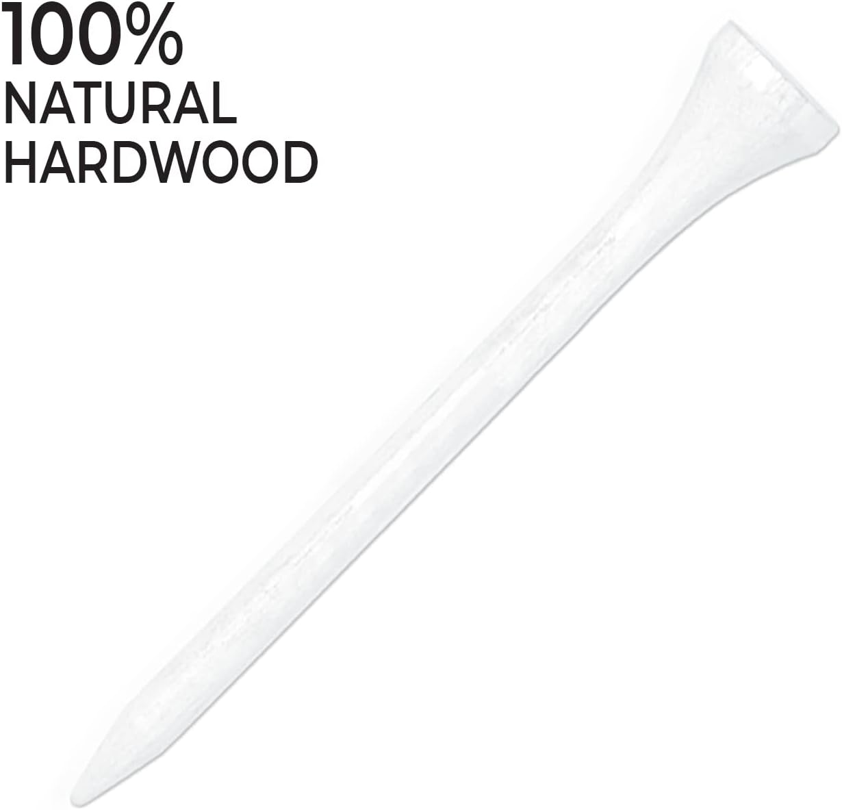Pride Golf Tee - Deluxe 2-3/4 Inch Tees | 50 Count Bag for Enhanced Performance