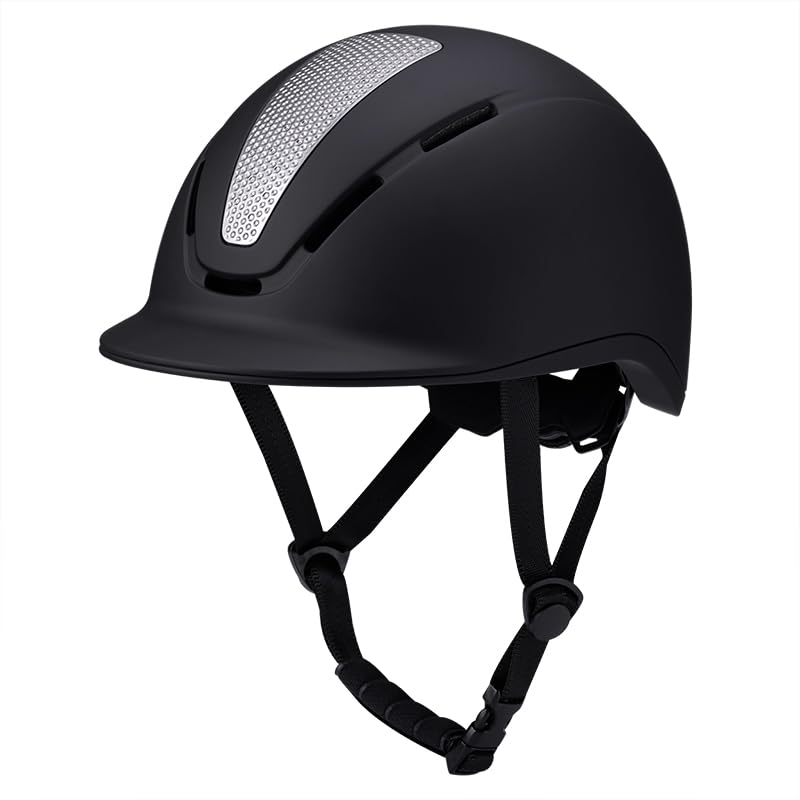 Kids Equestrian Helmet Ventilated Adjustable 53-58cm Safety Certified