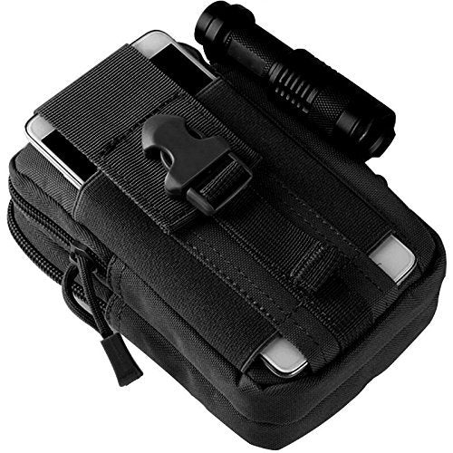 Tactical Molle Pouch - EDC Utility Waist Bag for Hiking & Camping