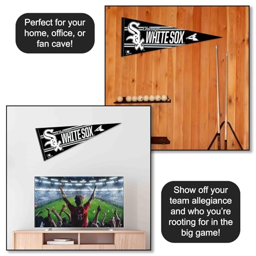 Chicago White Sox Large Felt Pennant - 12x30 Inches