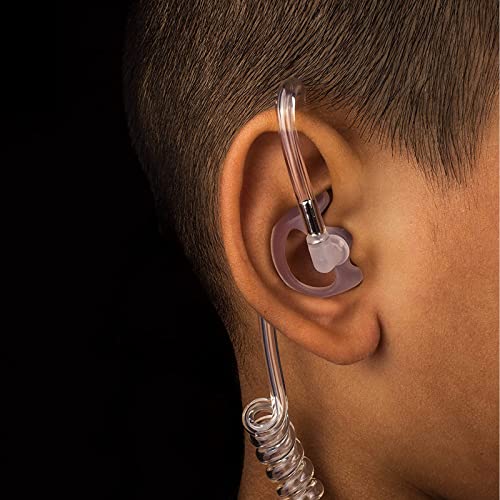 Replacement Earmold Earpiece - 4 Pairs (1 Large, 2 Medium, 1 Small)