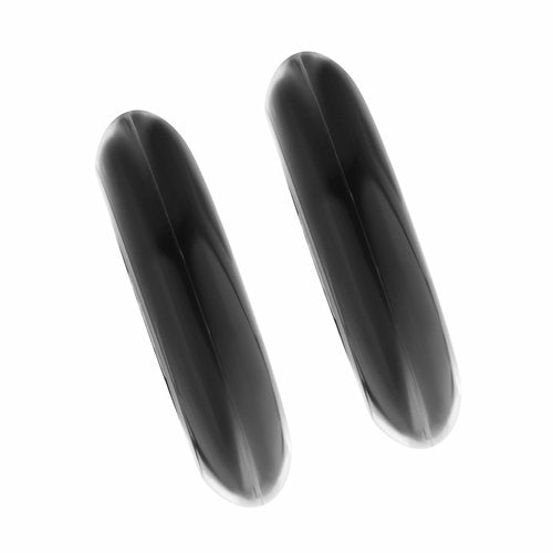 Twilight Garage Pair of 100mm Scooter Replacement Wheels Pro Stunt Scooter Wheels for Smooth Ride (Black)