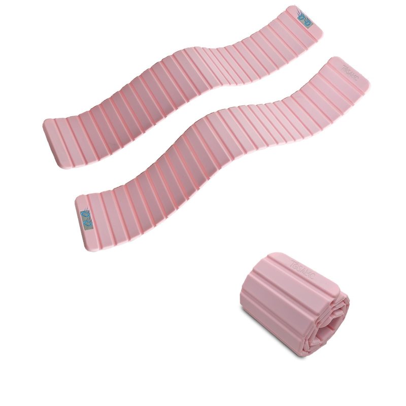 TOSAMC Magnet Adjustable Wrist and Ankle Weights (1LB/2LB Each) Set for Men Women for Intensified Fitness - Durable Exercise Bracelets to Boost Your Workouts 1Pair (Pink,2LB Each)