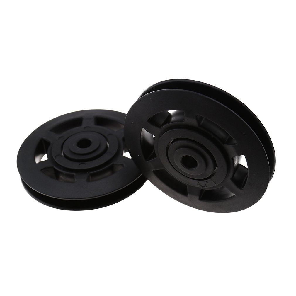 2x Bearing Pulley Wheel Cable Gym Equipment 95mm