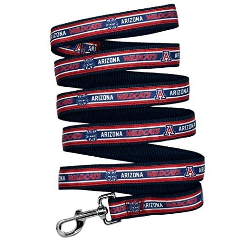 NCAA Dog Leash - Large Arizona Wildcats, Durable Nylon Pet Leash