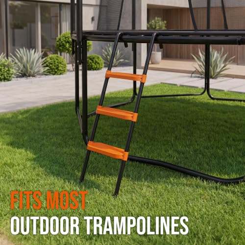 3-Step Trampoline Ladder - Universal Non-Slip Design for Kids