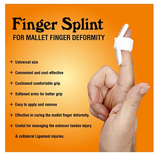 Mallet Finger Splint - Adjustable Trigger Finger Brace for Pain Relief