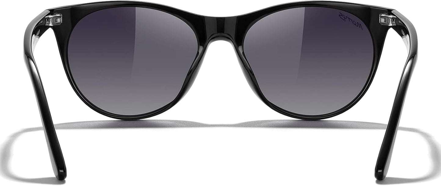 MERRY'S Retro Round Polarized Sunglasses - Trendy Women's Shades | Stylish S6185 Design