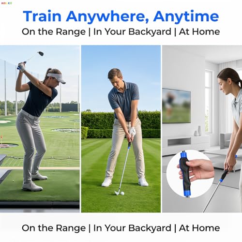 Golf Grip Trainer 2.0 - Right-Handed Grip Aid, Ergonomic Design - Black