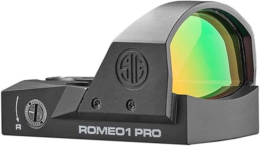 Sig Sauer ROMEO1PRO Red Dot Sight - 1x30mm 6 MOA | Compact, Durable, Waterproof Design