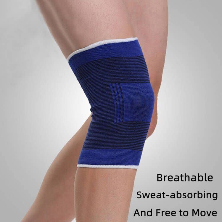 Knee Compression Sleeve - Medium Blue Knee Brace Support